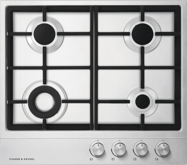 Fisher & Paykel CG604DLPX1 60cm LPG Hob - Stainless Steel