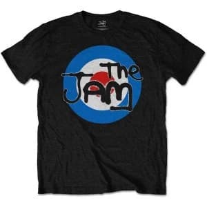 The Jam - Spray Target Logo Kids 1 - 2 Years T-Shirt - Black