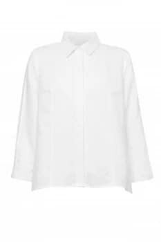Great Plains Lagos Linen Shirt Optic White