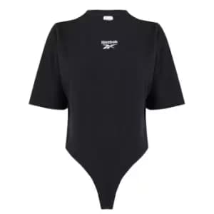 Reebok Logo Bodysuit Womens - Black