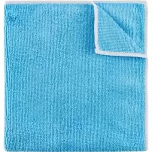 40X40CM Premium Blue Microfibre Cloth 56G - Cotswold