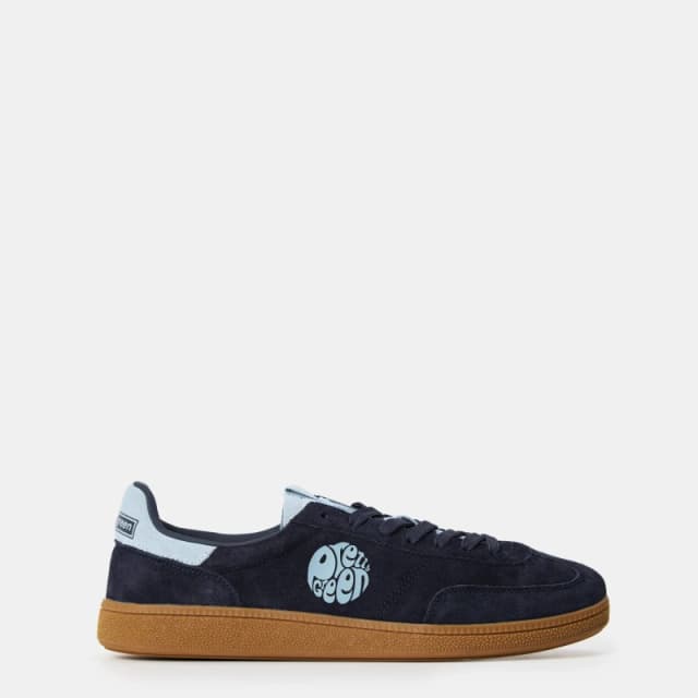 Pretty Green Mens PG Ramblas Low-Top Trainers Navy/Sky male 7 (41)