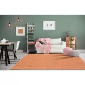 Asiatic - Sloan Orange 160cm x 230cm Rectangle - Orange