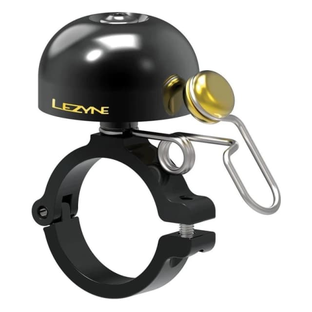 Lezyne Classic Brass Bell/ Hard Mount Black / Black unisex Medium