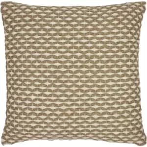 Furn Iksha Cushion Cover (One Size) (Natural) - Natural