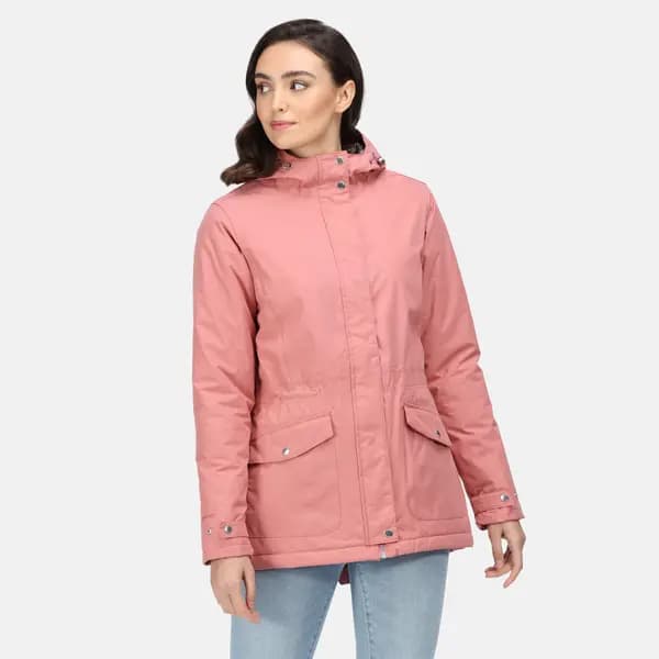 Regatta 'Brigida' Waterproof Hooded Jacket Dusty Pink
