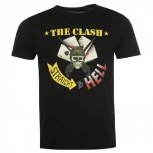 Official The Clash T Shirt - Straight Hell