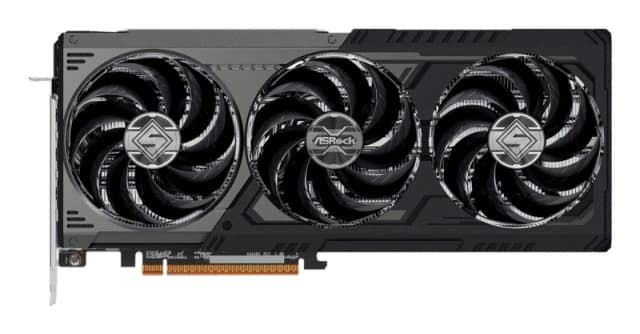 Asrock Radeon RX 9070 XT Steel Legend Dark 16GB GDDR6 PCI-Express Graphics Card
