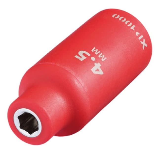 Draper XP1000 1/4" Drive VDE Insulated Hexagon Socket 18122 Drive: 1/4"