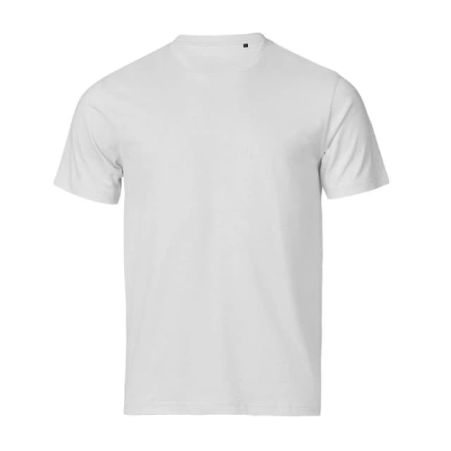 TEE JAYS Mens Urban Luxury T-Shirt in White Size: XS White Male XS