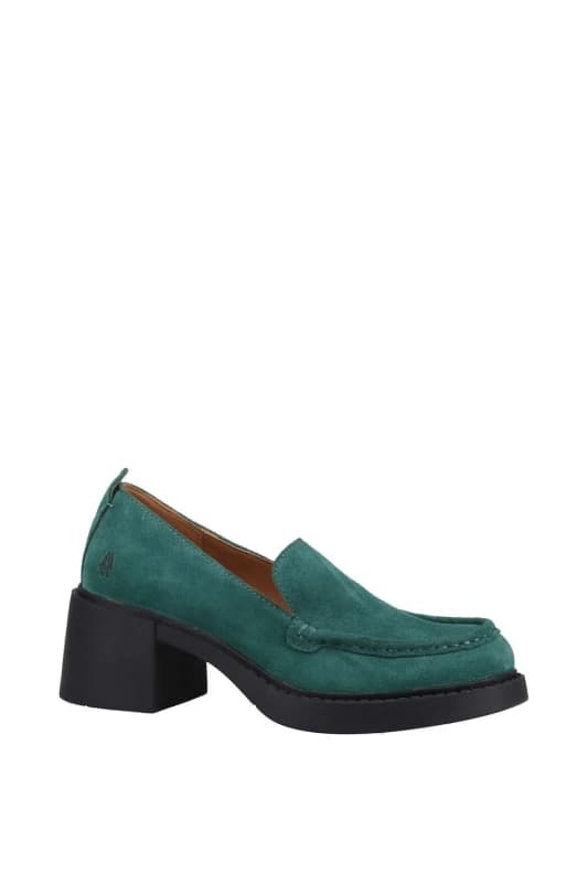 Hush Puppies Womens 'Adelaide' Slip On Shoes in Dark Green Size: 4 Dark Green Female 4
