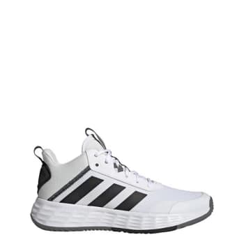 adidas Ownthegame Shoes Mens - Cloud White / Core Black / Gre