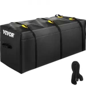 VEVOR Hitch Cargo Carrier Bag, Waterproof 840D PVC, 48"x20"x22" (12 Cubic Feet), Heavy Duty Cargo Bag for Hitch Carrier with Reinforced Straps, Fits C
