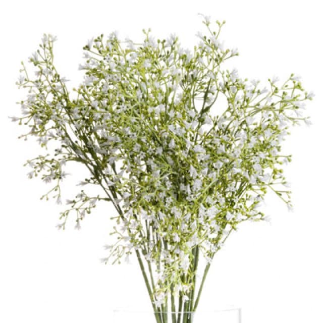 Hill Interiors Wildflower Spray Artificial Flower White/green (One Size)