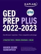 ged test prep plus 2022 2023 2 practice tests proven strategies online