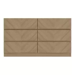 GFW Catania 3+3 Drawer Chest Euro Oak