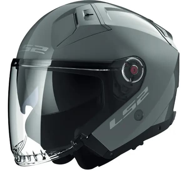 LS2 OF603 Infinity II Solid Nardo Grey 06 Jet Helmet Size XL