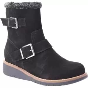 Hush Puppies Womens Lexie Zip Up Shearling Lined Boots UK Size 3 (EU 36)