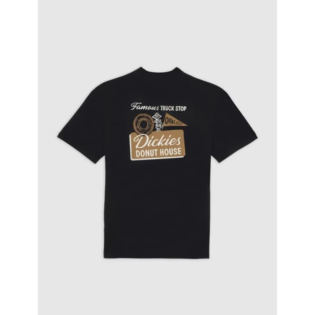 Dickies Mens Doughnut T-Shirt Black male X Large