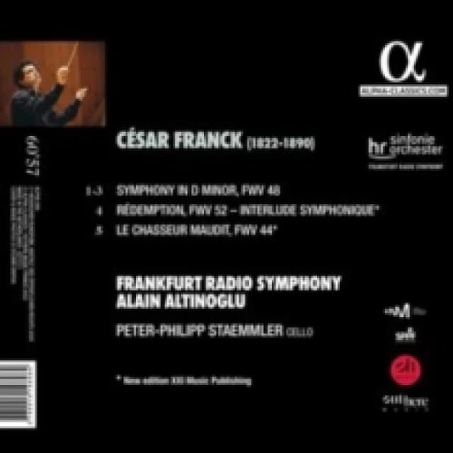 Franck: Symphony in D Minor/Rdemption/Le Chasseur Maudit CD / Album Digipak