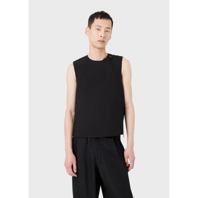 Emporio Armani Gilet Black male S