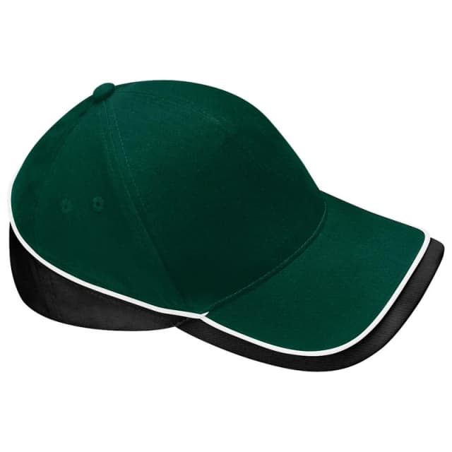 Beechfield Beechfield Teamwear Competition Cap Baseball Headwear in Bottle Green Bottle Green One Size Unisex 5055747772937