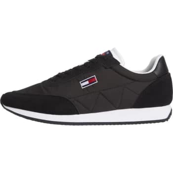 Tommy Jeans Low Ret Runners - Black