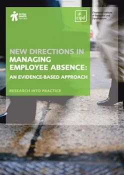 New Directions in Managing Employee Absence by Peter Spurgeon Paperback