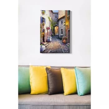 Kanvas Tablo (50 x 70) - 286 Multicolor Decorative Canvas Painting