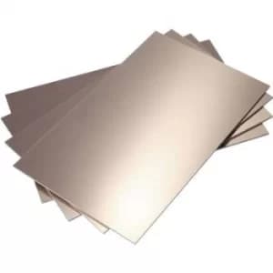 Bungard 030306E35 Circuit Board Base Material Cu-coating (L x W) 300 mm x 200 mm Hard paper/single-sided/1 x 35 µm Cu