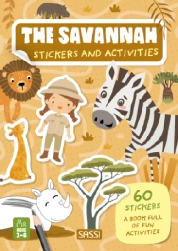 The Savannah : Stickers and Activities Paperback / softback