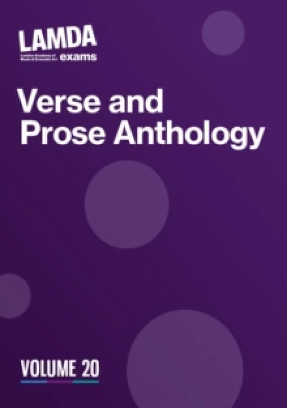 LAMDA Verse and Prose Anthology: Volume 20 Paperback / softback