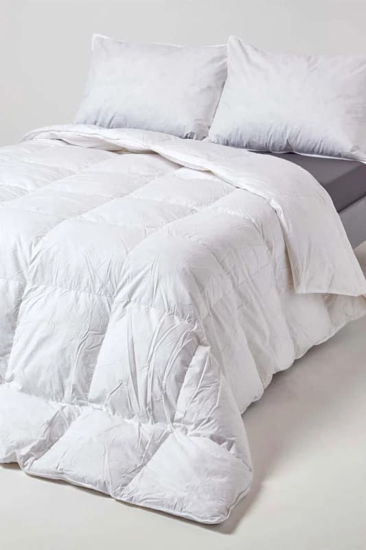 Homescapes Goose Feather And Down Autumn Duvet 10.5 Tog Double