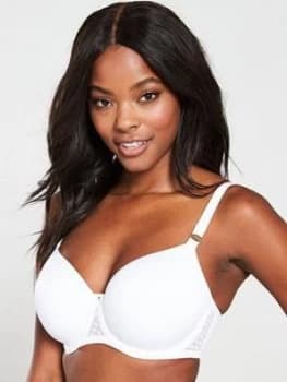 Freya Starlight Underwired Idol Moulded Bra - White, Size 30Gg, Women