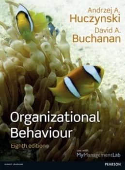 Organizational Behaviour. by Andrzej a Huczynski Paperback