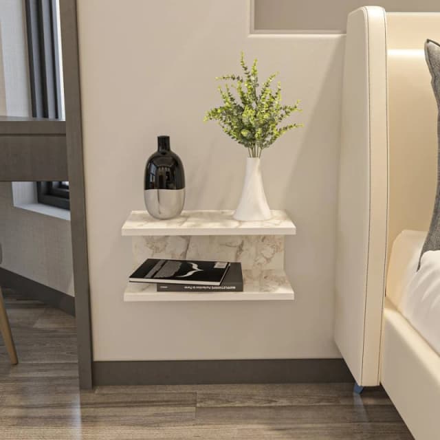 Decorotika Ramira Nightstand in Off-White Off-White Unisex