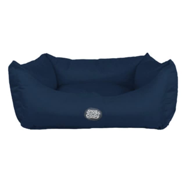 Snug & Cosy Pets Snug And Cosy Navy Pescara Rectangle Bed 30"
