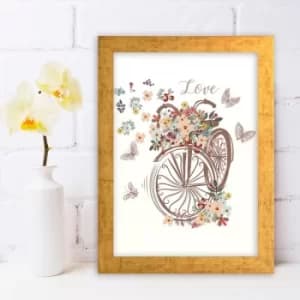 AC592459835 Multicolor Decorative Framed MDF Painting