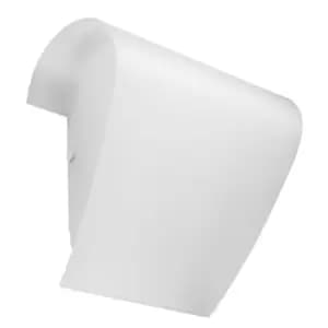 Clino Flush Wall Lights White E27