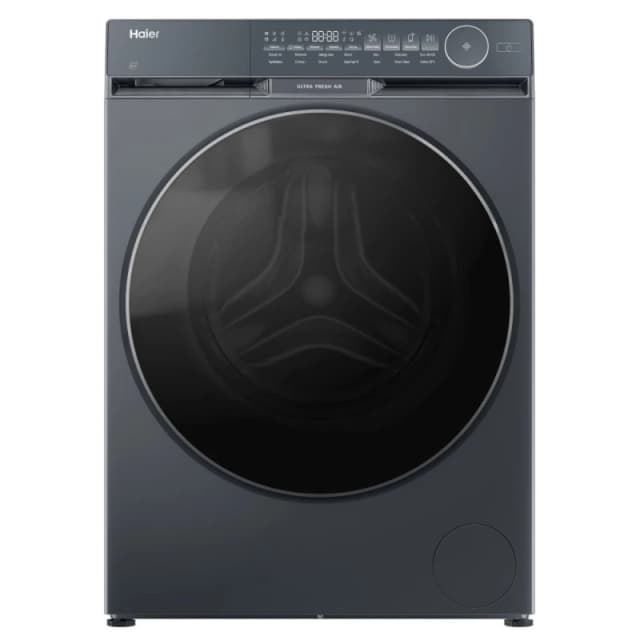 Haier HW100-B14387GUUK Series 9 10KG WiFi Freestanding Washing Machine 1400RPM - GRAPHITE HW100-B14387GUUK