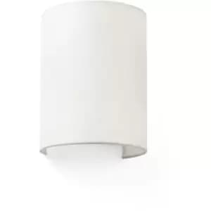 Faro Barcelona - Cotton Beige wall light 1 bulb 15cm