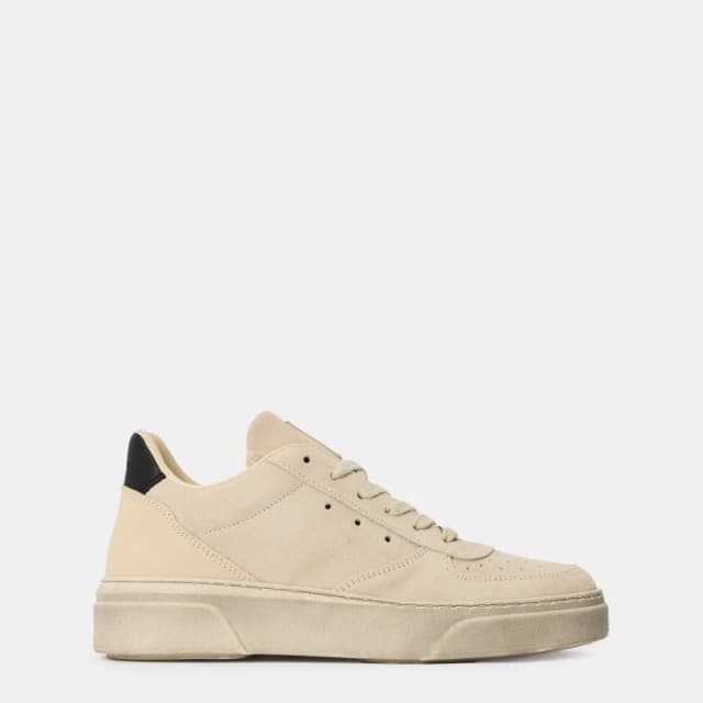 Steve Madden Mens Brent Low-Top Trainers Beige/Beige male 6 (39)