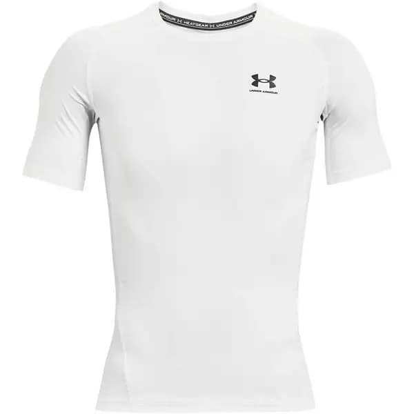 Under Armour HeatGear Short Sleeve Mens Short Sleeve Performance T-Shirts S Red 42726362350