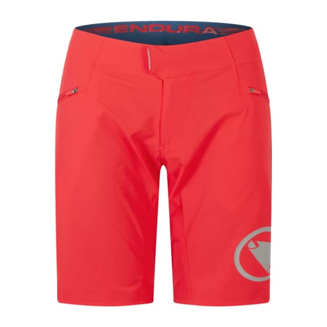 Endura SingleTrack Lite MTB Short Ladies Red Standard female 6 (2XS)
