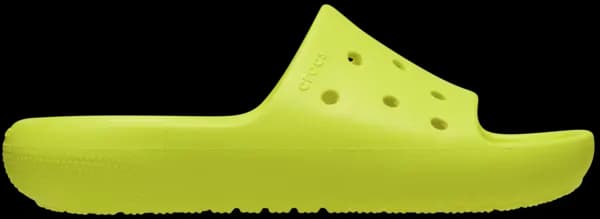Crocs Kids Classic 2.0 Slides Acidity C11