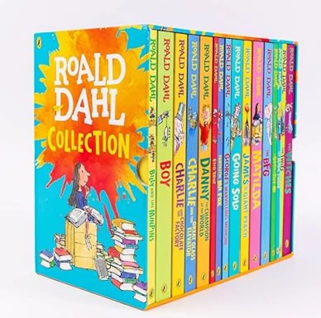 Penguin Books Roald Dahl Collection 16 Books Set, BFG, Matilda, The Witches, The Twits