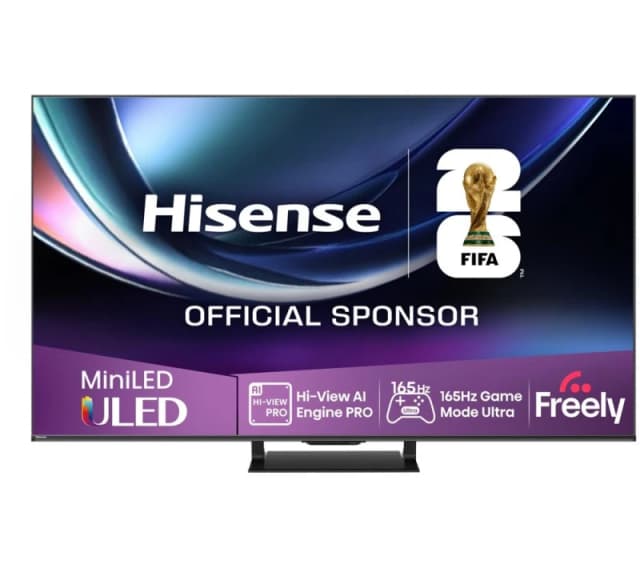 Hisense 65U7QTUK PRO 2025 65" ULED Mini LED 4K Smart TV - BLACK 65U7QTUK PRO