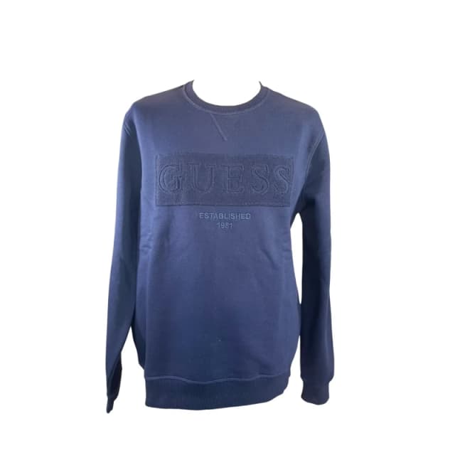 Guess Sweatshirt Guess Audley Fleece Bleu Male XS