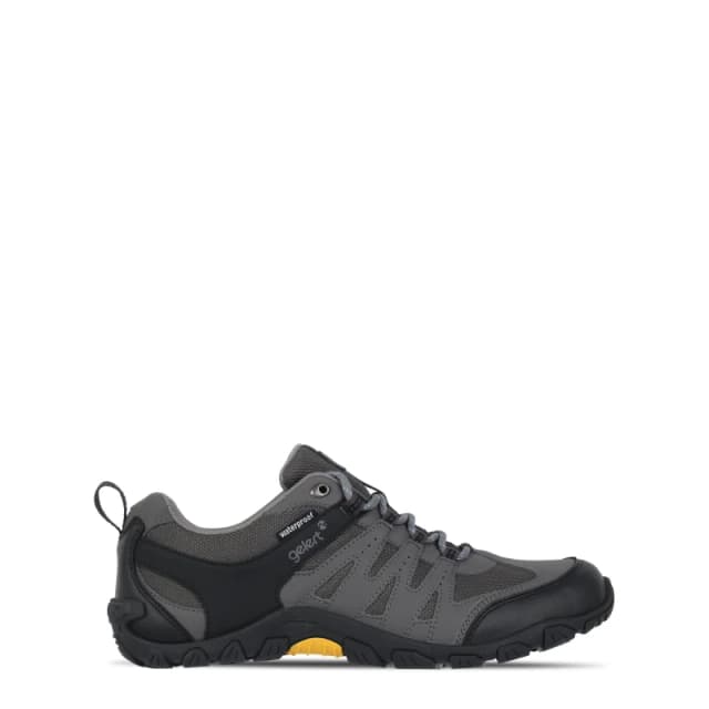 Gelert Rocky Waterproof Walking Shoes Mens Charcoal male 7 (41)