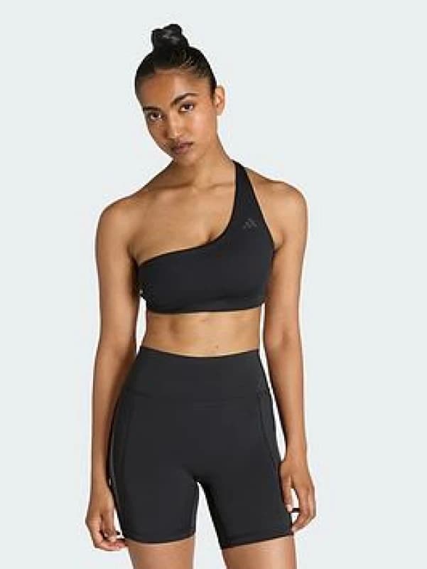 Sports bra adidas Optime Workout Rib One Noir Female 2XS
